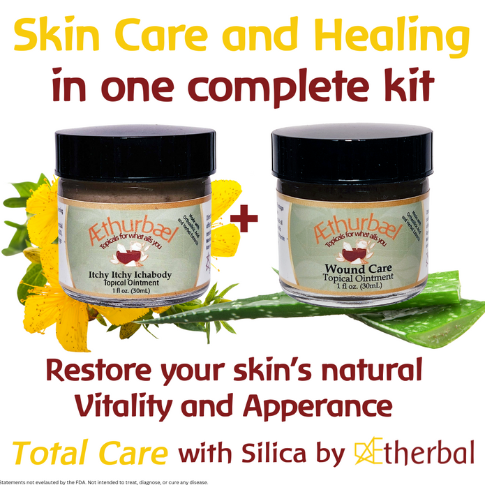 AEtherbal Repair. Relief. Results. Skin Care Kit 1oz jars - 2 pack