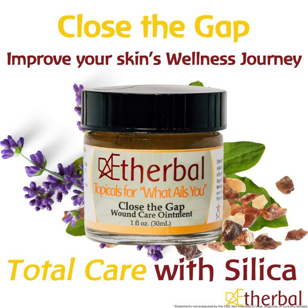 AEtherbal Wound Care/Close the Gap 1 oz jars - 2 pack