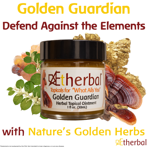 Golden Guardian - Defend Against the Elements - Gemstone Collection