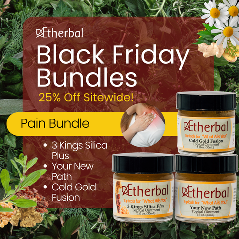 Holiday Relief & Recovery Trio Bundle - 3 Kings Silica Plus, Cold Gold Fusion, & Your New Path