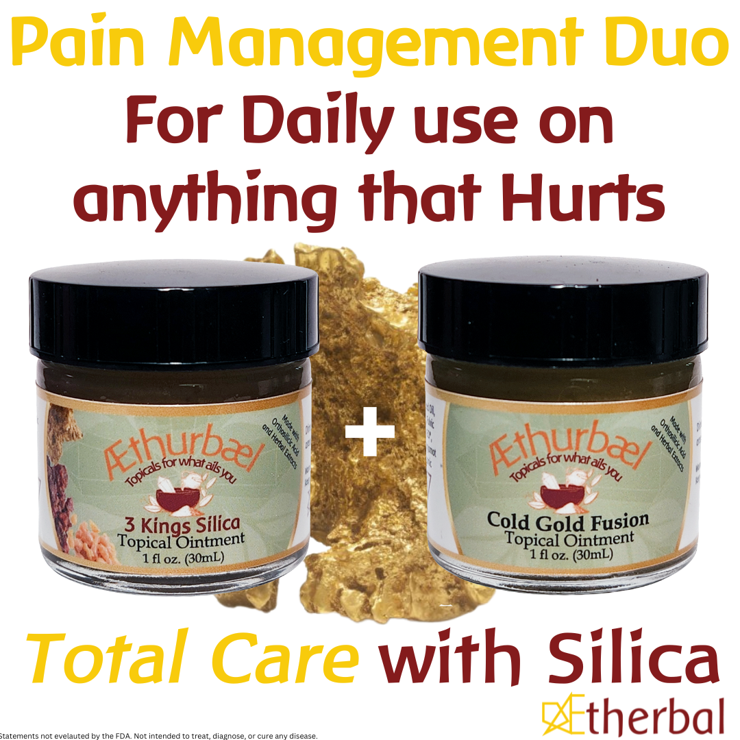 AEtherbal - Repair. Relief. Results. Pain Management 2 Piece Set 1 oz jars - 2 pack