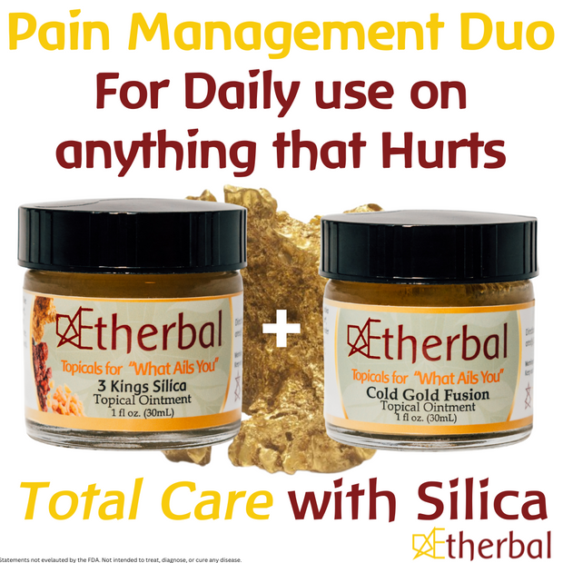 AEtherbal - Repair. Relief. Results. Pain Management 2 Piece Set 1 oz jars - 2 pack