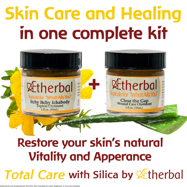 AEtherbal Repair. Relief. Results. Skin Care Kit 1oz jars - 2 pack