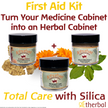 AEtherbal Home Herbal First Aid Kit 1oz jars - 3 pack