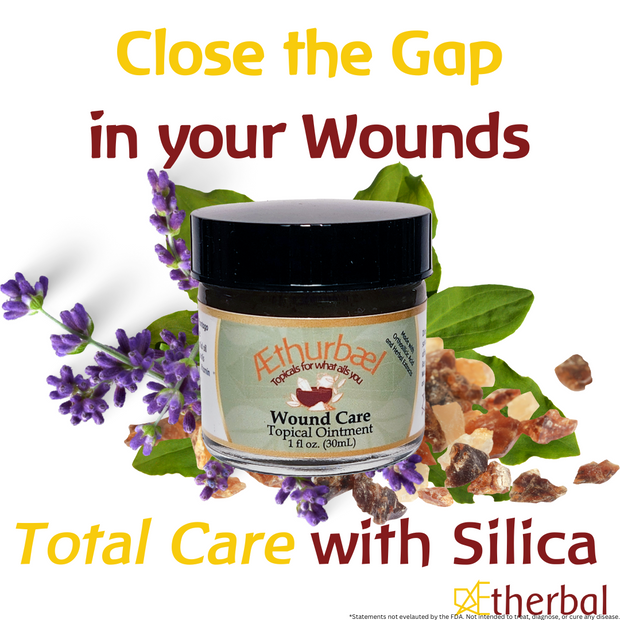 AEtherbal Wound Care/Close the Gap 1 oz jars - 2 pack