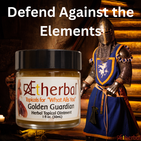 Golden Guardian - Defend Against the Elements - Gemstone Collection