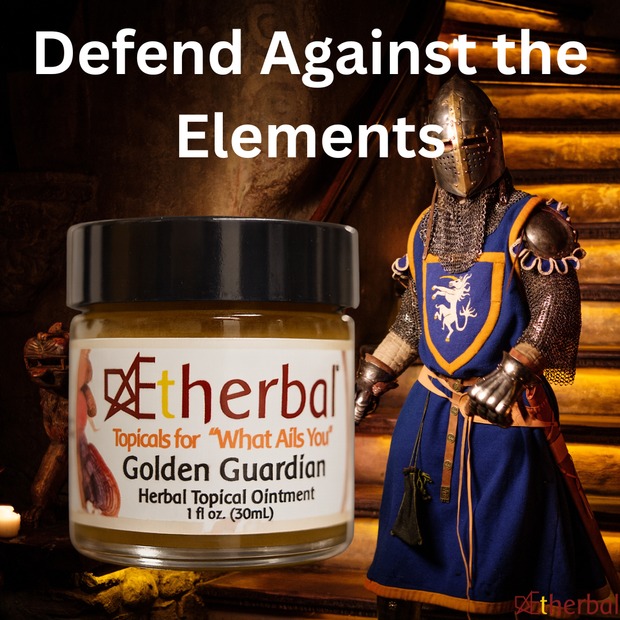 Golden Guardian - Defend Against the Elements - Gemstone Collection