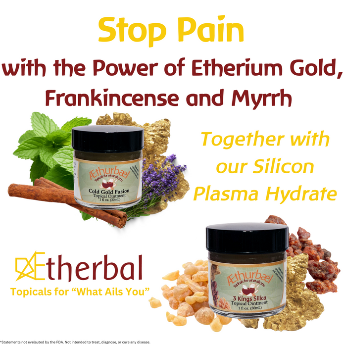 AEtherbal - Repair. Relief. Results. Pain Management 2 Piece Set 1 oz jars - 2 pack