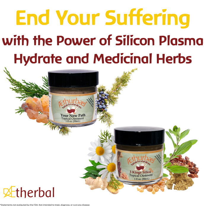 AEtherbal - Relieve Pain Naturally. Repair. Relief. Results. Combo Kit 1 oz jars - 2 pack