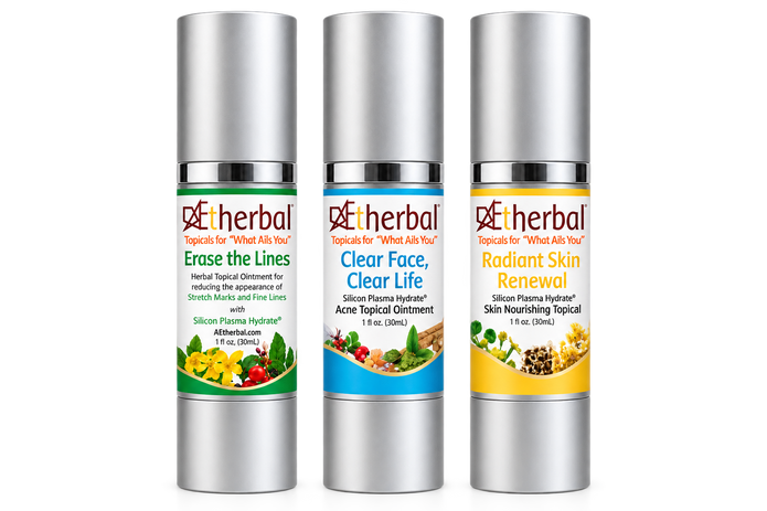 Beauty Renewal Trio - Radiant Skin Renewal, Clear Face Clear Life & Erase the Lines