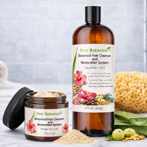 Hair Botanica - Botanical Hair Cleanser & Restoration System