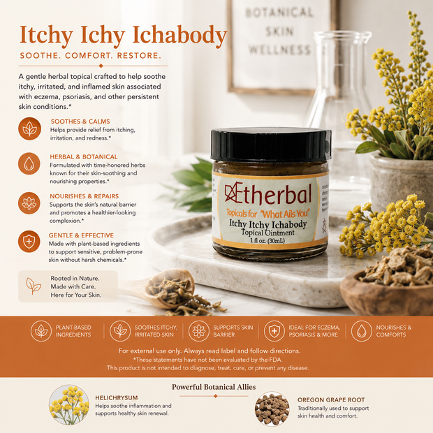 Itchy Ichabody - Soothe Your Skin, Restore it's Health