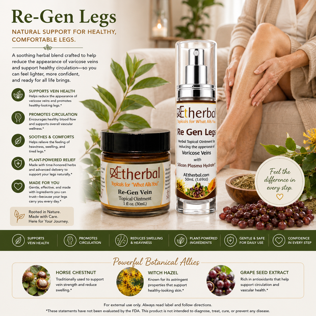 Re-Gen Vein - Regenerate the Appearance of your Veins and Legs