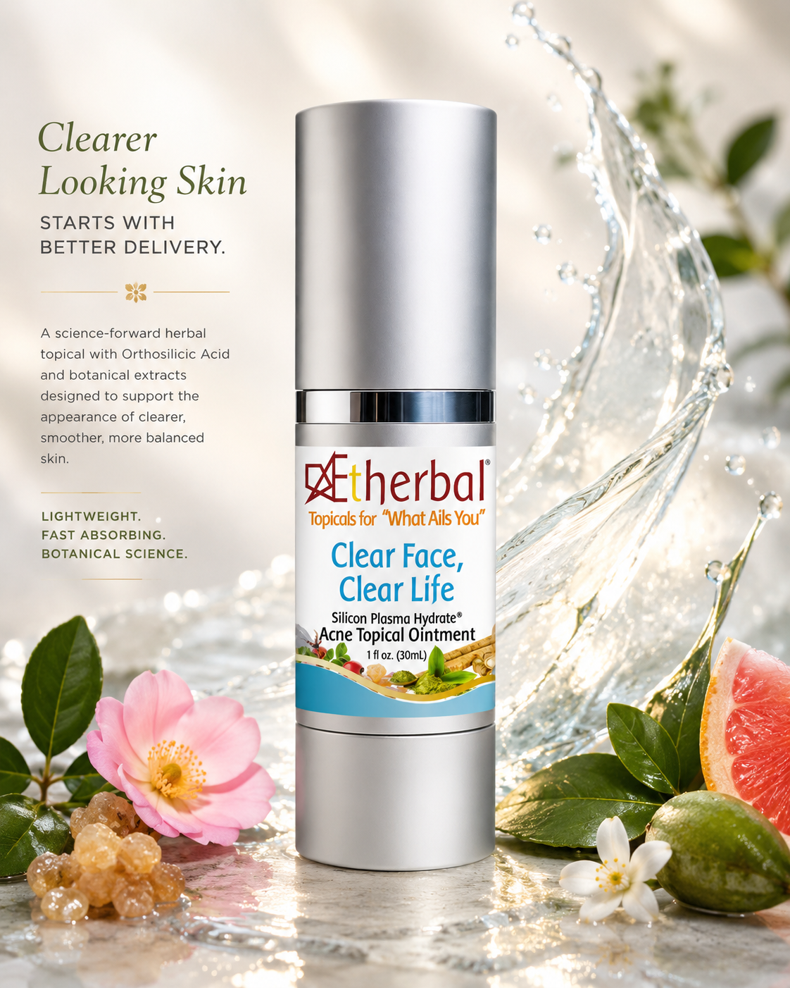 Clear Face, Clear Life | Herbal Topical for Clear-Looking Skin