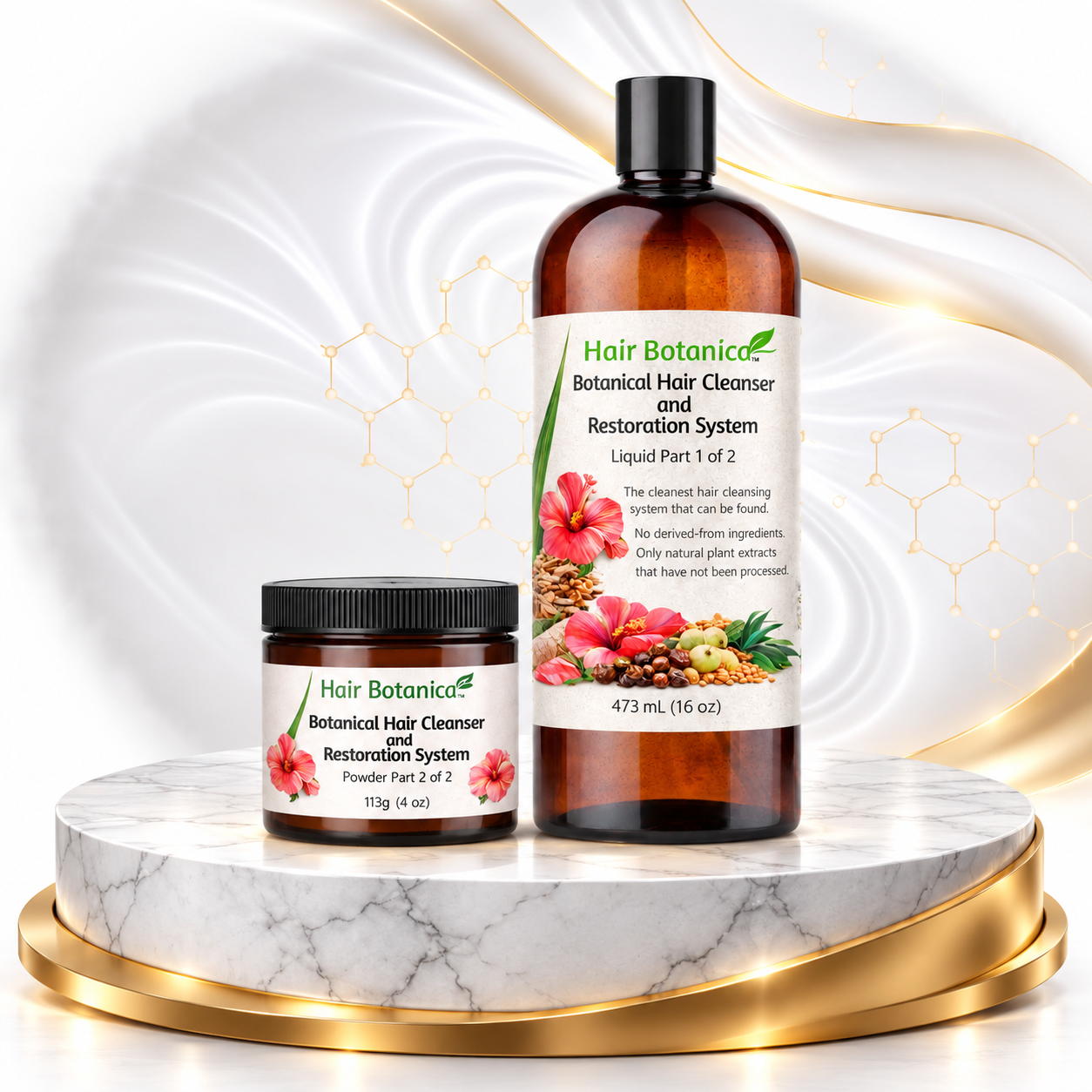 Hair Botanica - Botanical Hair Cleanser & Restoration System