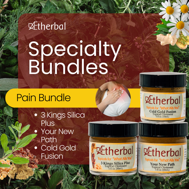 Holiday Relief & Recovery Trio Bundle - 3 Kings Silica Plus, Cold Gold Fusion, & Your New Path